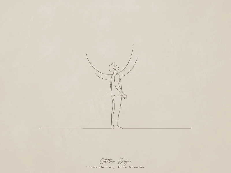 Ilustrasi hidup yang lebih besar dan lebih sadar